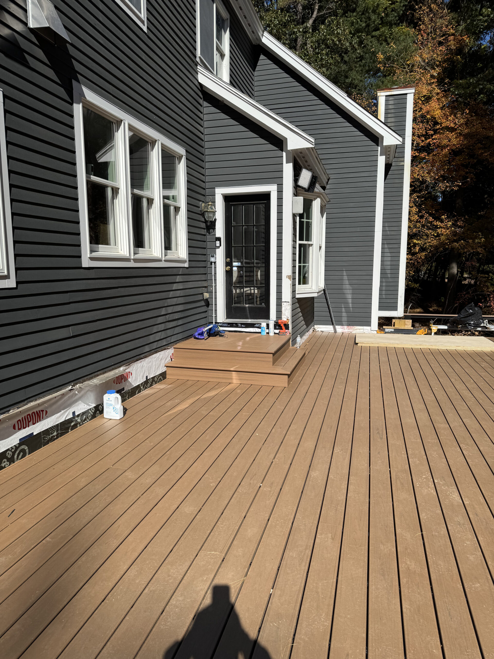 Deck refinishing project